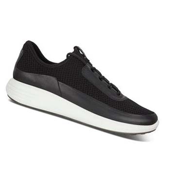 Baskets Ecco Soft 7 Runner Femme Noir | FR 240UZG